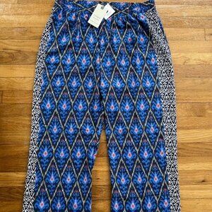 Hester & Orchard linen women summer pants size XL